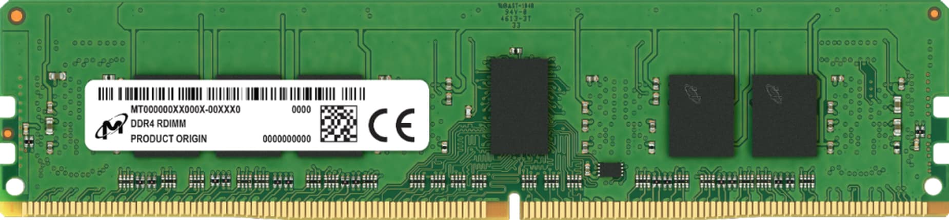 Micron - DDR4 - module - 16 GB - DIMM 288-pin - 3200 MHz / PC4-25600