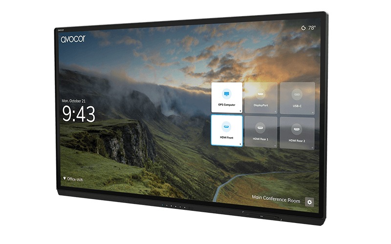 Logitech Avocor CollabTouch G-Series 65" Interactive Display