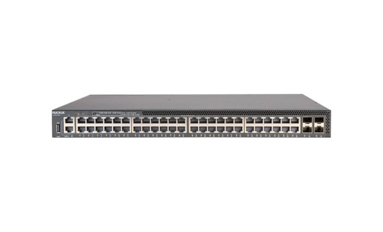 Ruckus 48 Port Managed PoE Campus Switch - ICX8200-48ZP2-E2