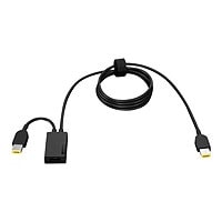 Lenovo Dual Slim-tip Adapter - power splitter