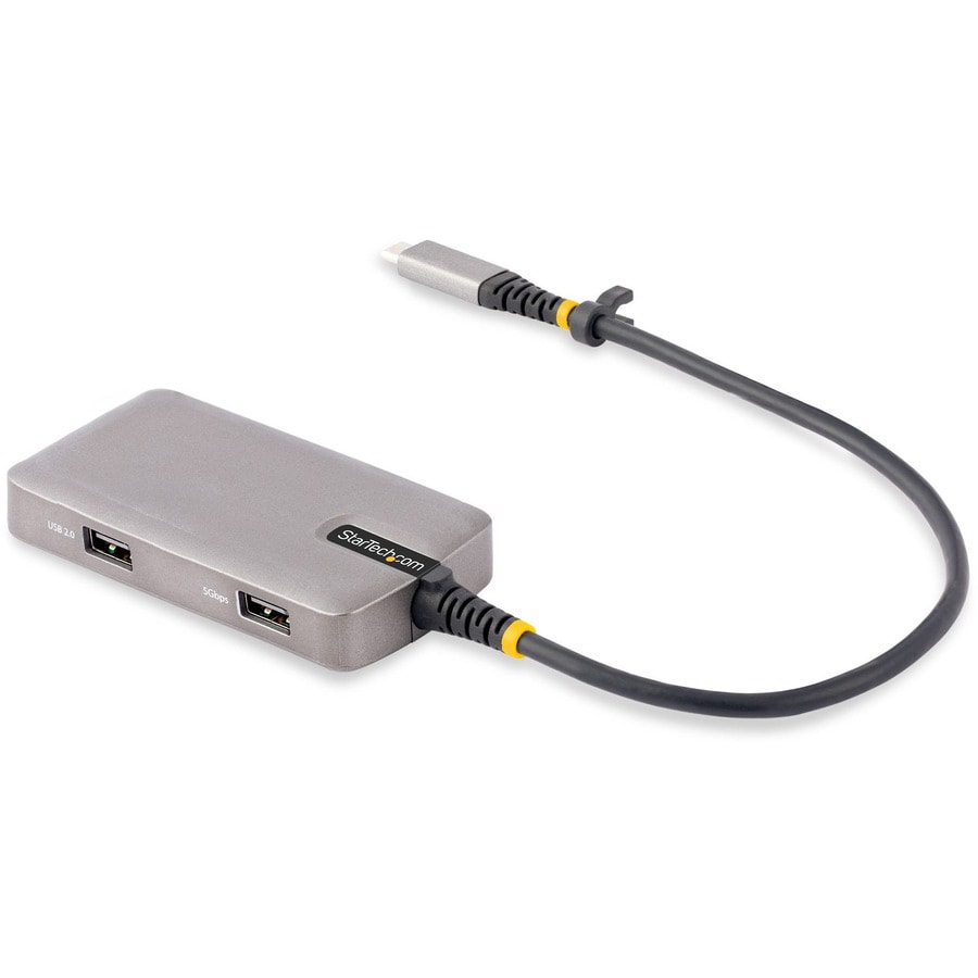 StarTech.com USB-C Multiport Adapter, 4K 60Hz HDMI, 3-Port 5Gbps USB 3.0 Hub, 100W PD Pass-Through, USB Type-C Mini Dock