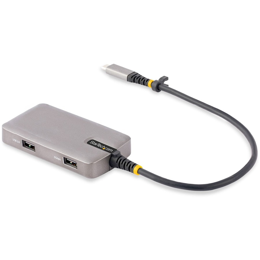 StarTech.com USB-C Multiport Adapter, 4K 60Hz HDMI, 3-Port 5Gbps USB 3.0 Hu