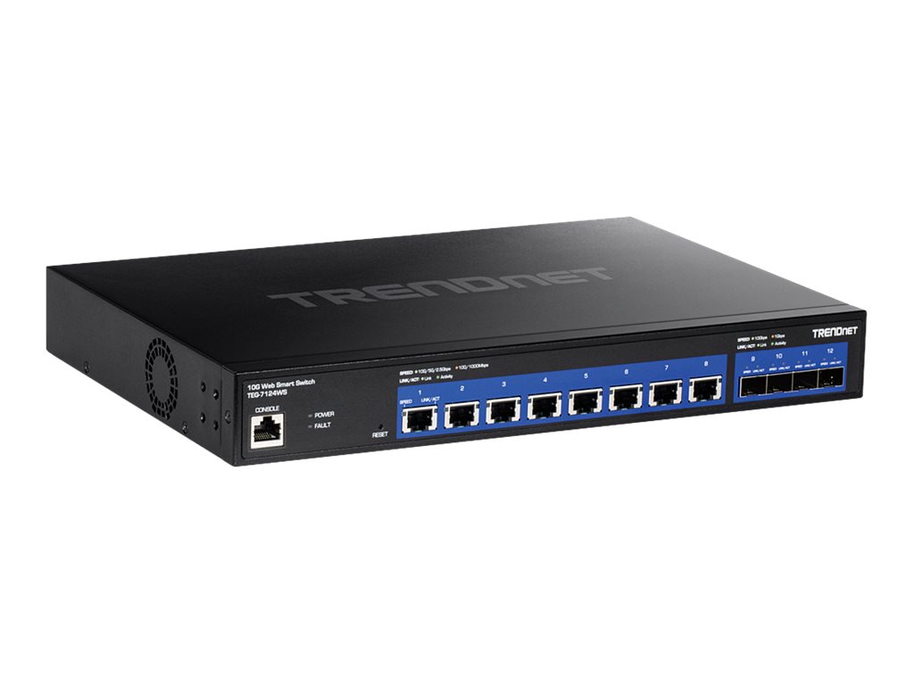 TRENDnet 12 Port 10Gbps Web Smart Switch
