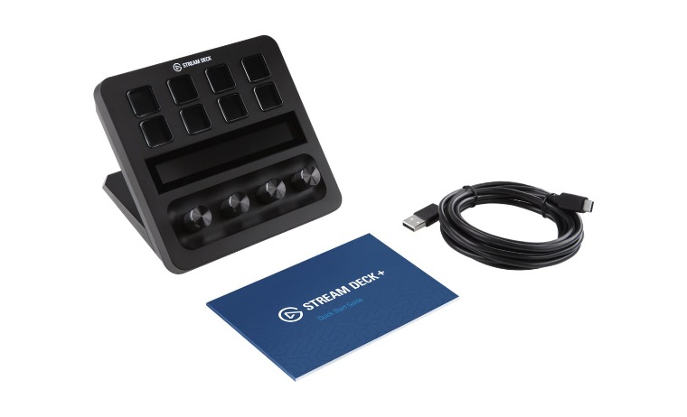 Elgato Stream Deck + LCDキー マルチタッチコントローラ CORSAIR Elgato Stream Deck + Controller - 10GBD9901 - Audio