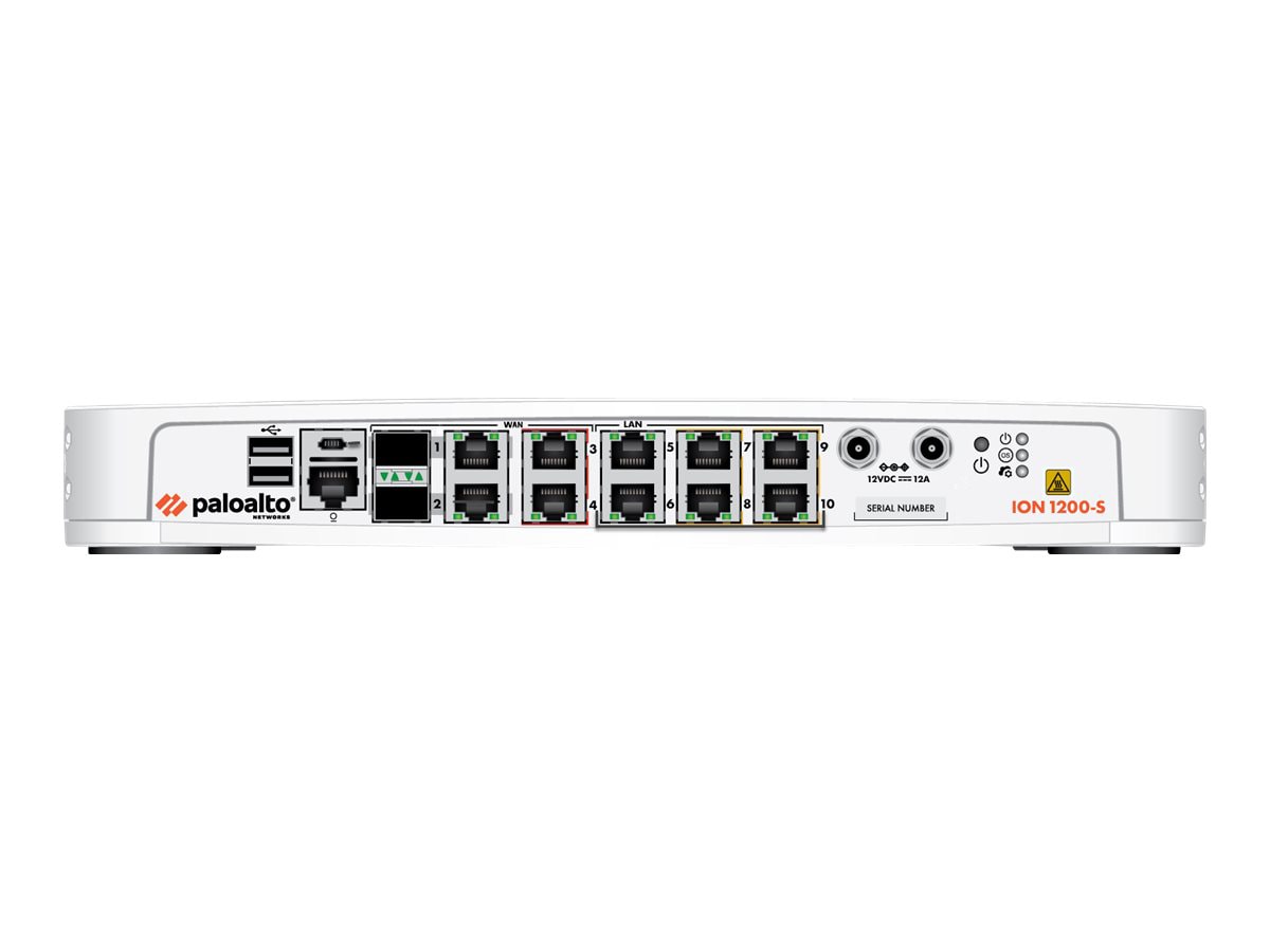 Palo Alto Networks ION 1200-S Hardware Appliance with L2 Switch Ports
