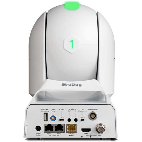 BirdDog P240 1080p NDI PTZ Camera - White
