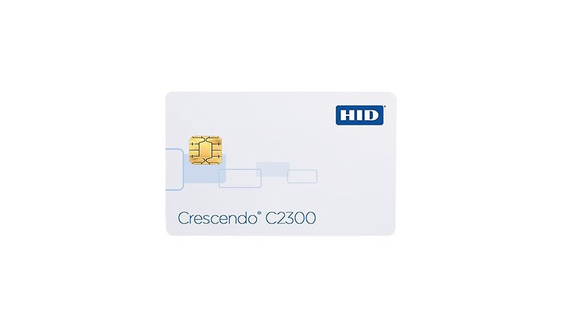 HID iams Crescendo 2300 Contact/Contactless Interface Card