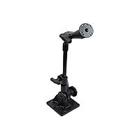 RAM Mounts Pedestal Mount with 9" Pipe and C Size Double Ball Mount