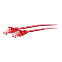 C2G 15ft (4.5m) Cat6a Snagless Unshielded (UTP) Slim Ethernet Network Patch Cable - Red - cordon de raccordement - 4.5 m - rouge