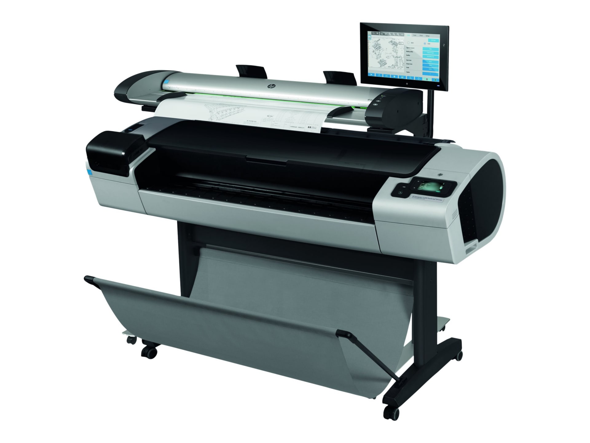 HP Designjet SD Pro PostScript A1 Inkjet Large Format Printer - Includes Printer, Copier, Scanner - 44" Print Width -