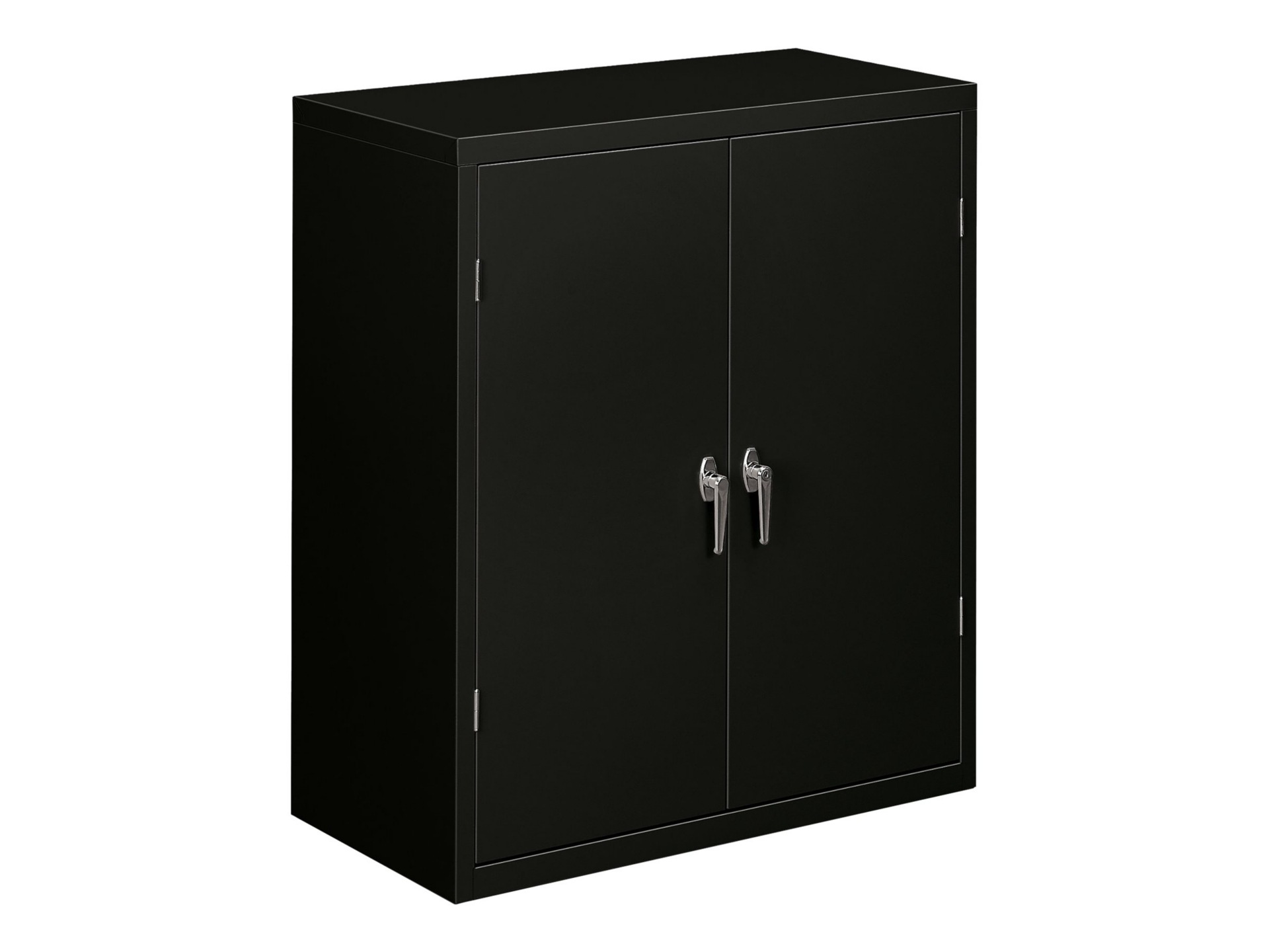 HON Brigade HSC1842 - cupboard - 3 shelves - 2 doors - black