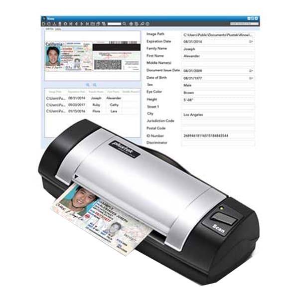 Plustek D620I - card scanner - desktop - USB 2.0