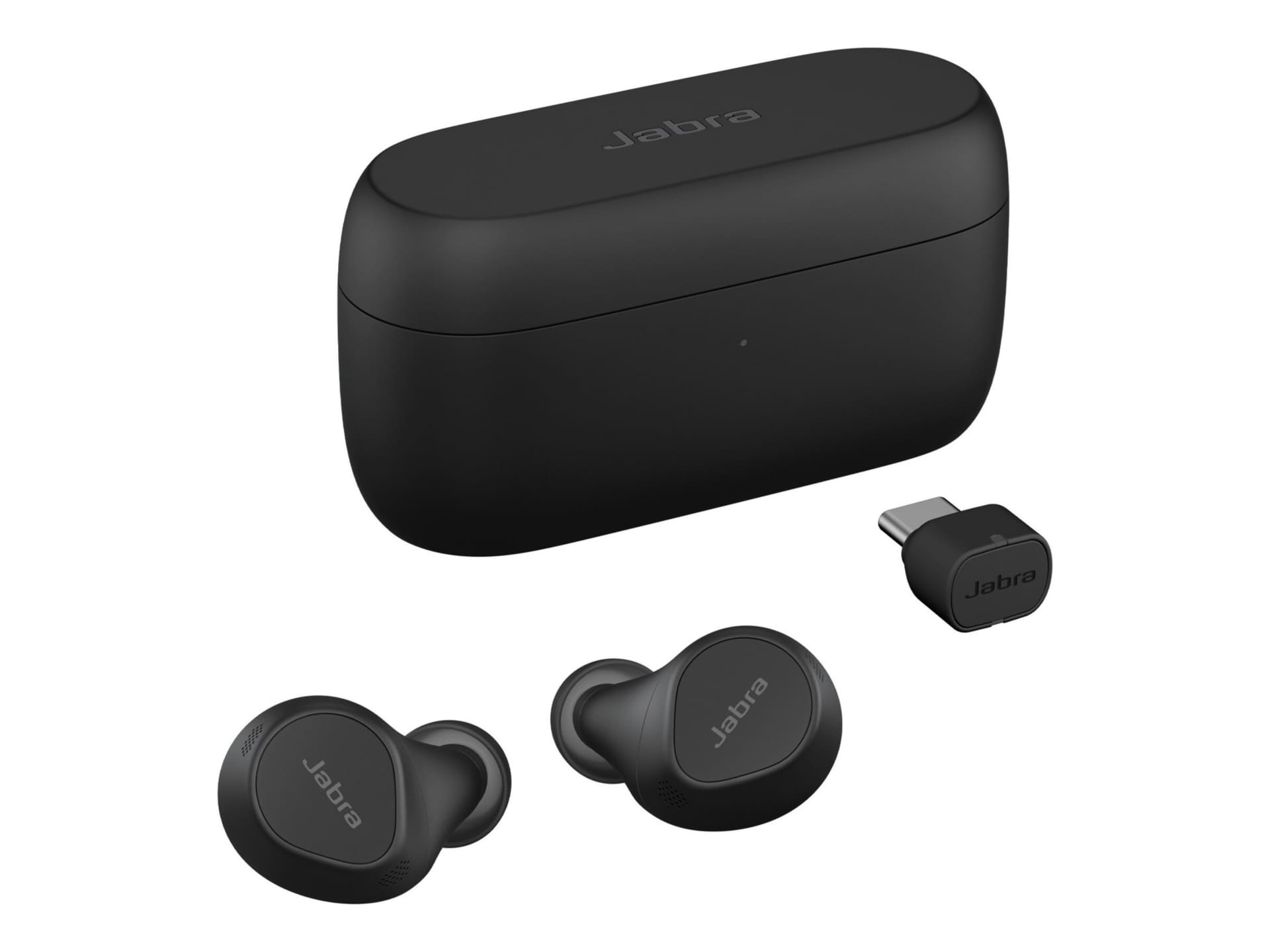 Jabra Evolve2 Buds UC - true wireless earphones with mic - USB-C - black