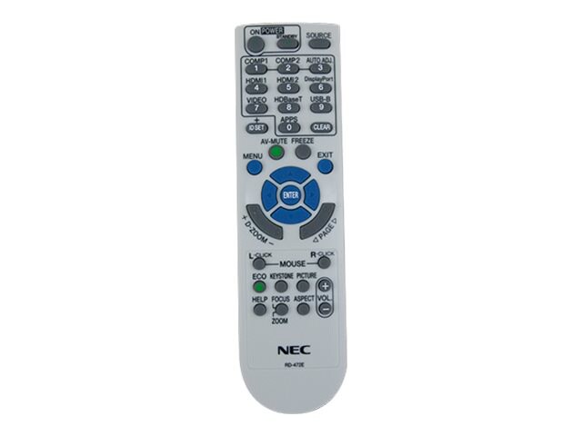 NEC remote control