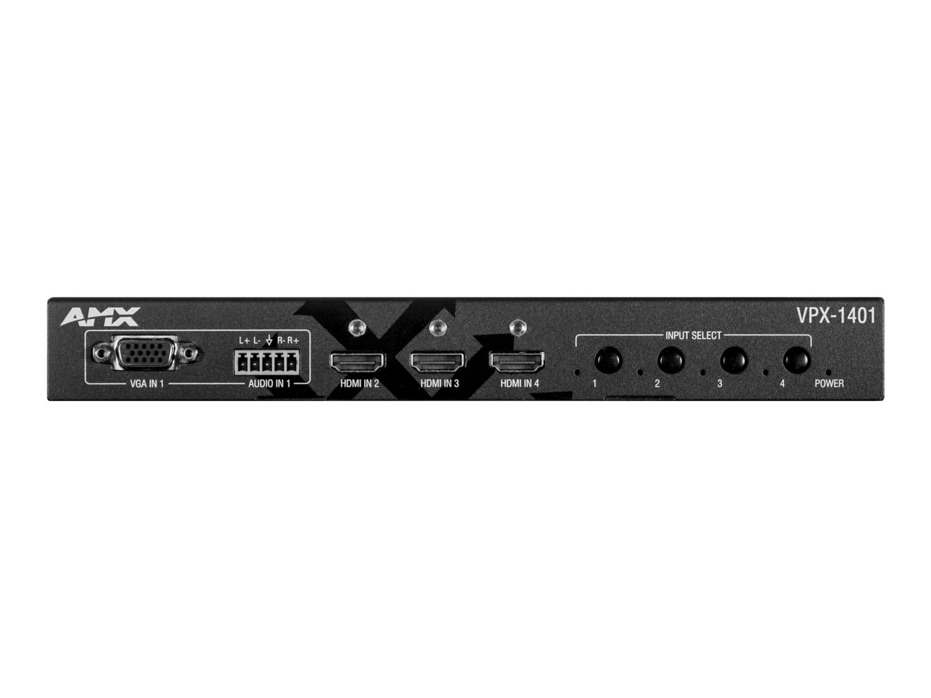 AMX VPX Series 4x1 4K60 Presentation Switcher VPX-1401 video scaler / switcher