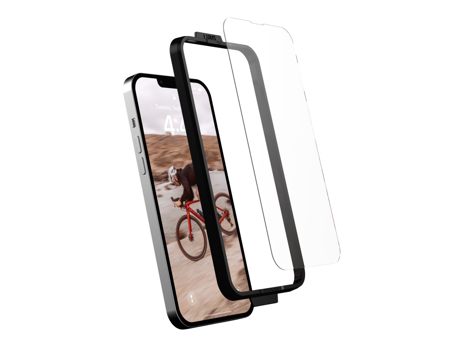 UAG Glass Screen Shield Protector for the iPhone 14 Plus  -  Clear