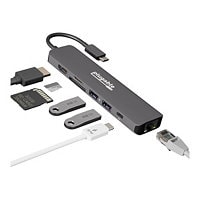 Plugable Plugable 7-in-1 USB C Hub Multiport Adapter w/ Ethernet