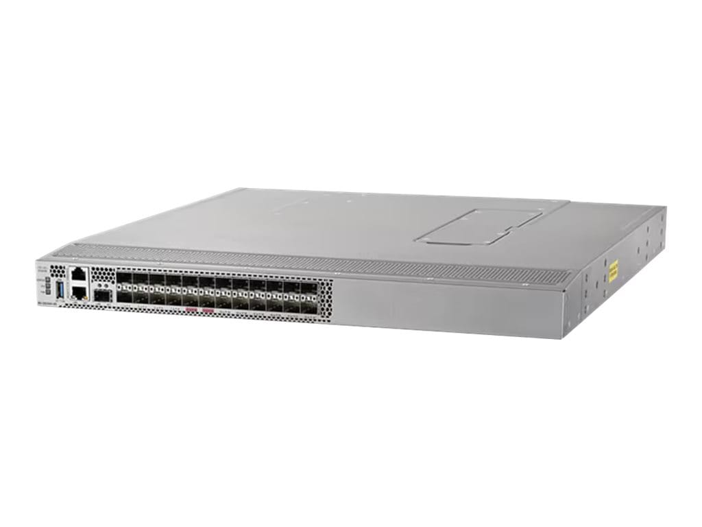 Cisco MDS 9124V - switch - 24 ports - managed - rack-mountable - with 24x 64 Gbps SW SFP+ transceiver