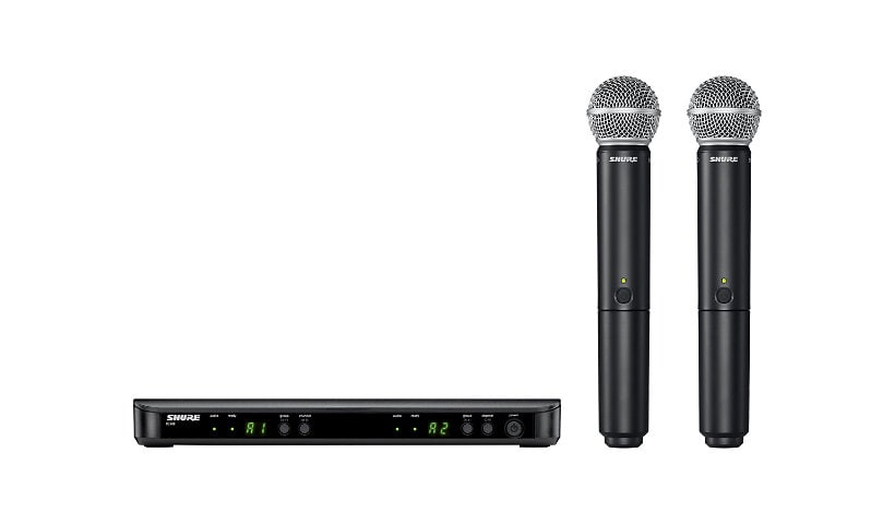 Shure BLX BLX288/SM58 - H9 Band - wireless microphone system