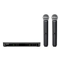 Shure BLX BLX288/SM58 - H9 Band - wireless microphone system