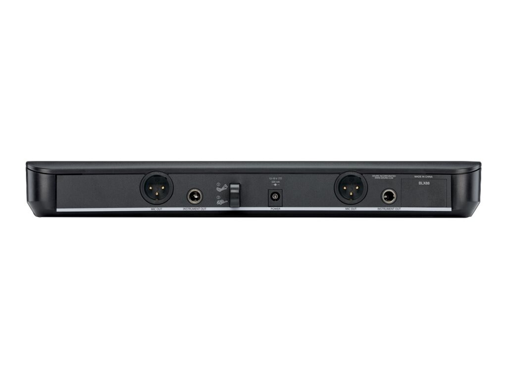 Thumbnail 5 of 5 for Shure BLX BLX288/SM58 - H9 Band - wireless microphone system