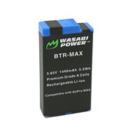 Wasabi Replacement Battery for Max Action Camera - 2 Pack