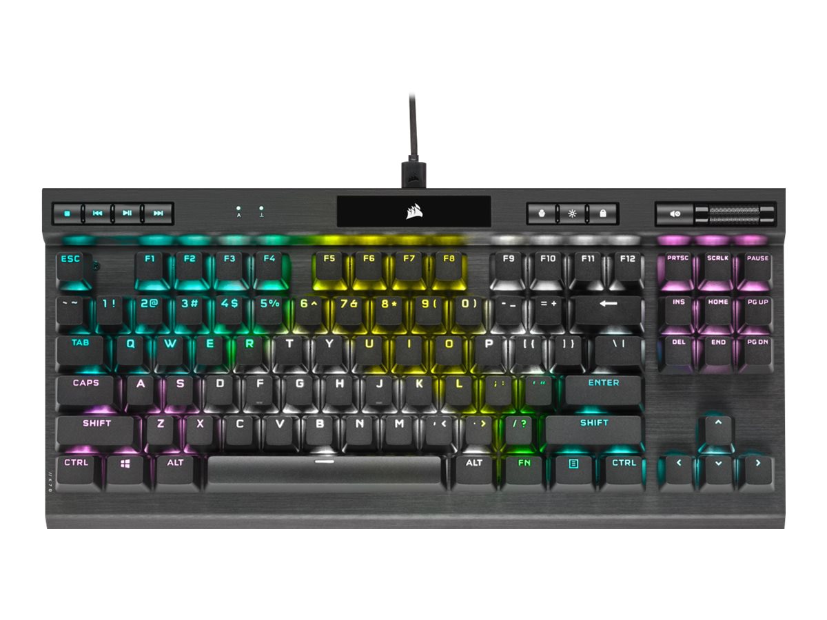 CORSAIR CHAMPION Series K70 RGB TKL - keyboard - black Input Device