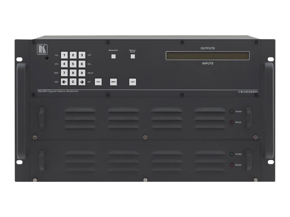 Kramer VS-3232DN-EM 32x32 matrix switcher chassis