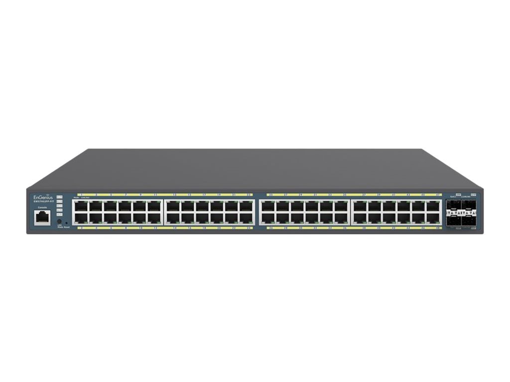 EnGenius Fit 48-Port 740W Gigabit PoE+ Switch