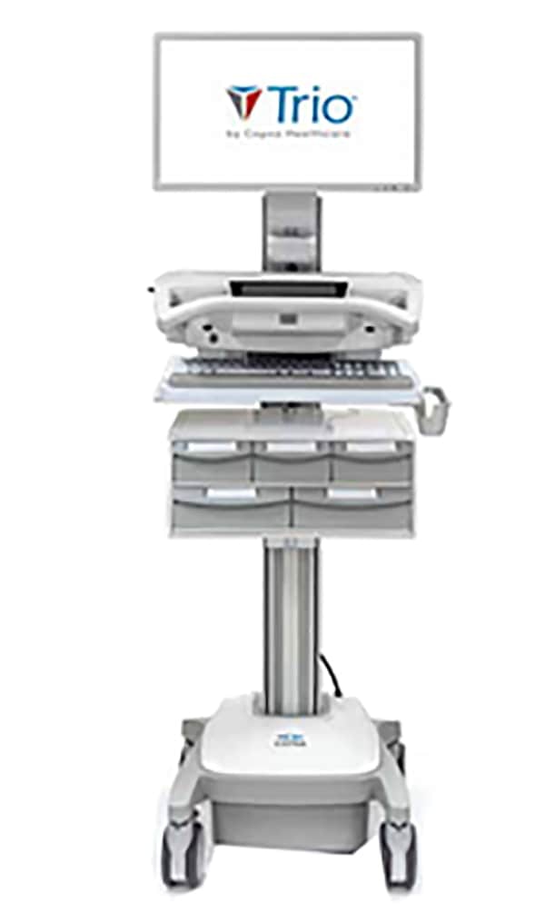 Capsa Healthcare 4-Tier 3.9" MaxBin Storage System for Trio Computing Works