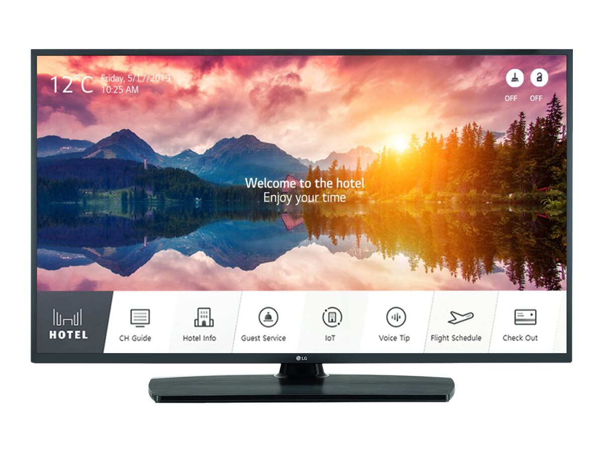LG 43US670H9UA US670H Series - 43" - Pro:Centric with Integrated Pro:Idiom LED-backlit LCD TV - 4K - for hotel /