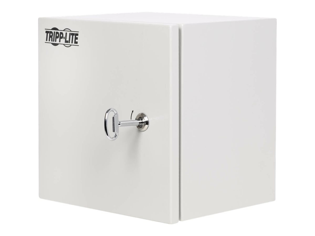 Tripp Lite SmartRack Outdoor Industrial Enclosure with Lock - NEMA 4, Surface Mount, Metal Construction, 12 x 12 x 6