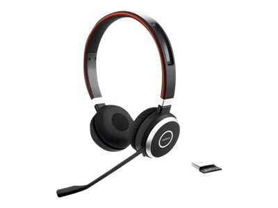 Jabra Evolve 65 SE MS Stereo - headset - 6599-833-309-DUP - Wireless  Headsets - CDW.com