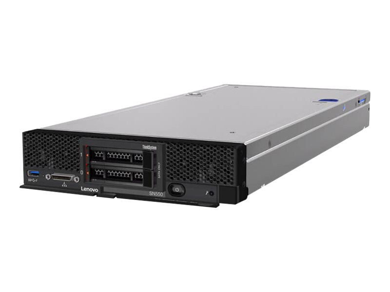 Lenovo ThinkSystem SN550 - blade - Xeon Silver 4208 2.1 GHz - 32 GB - no HD