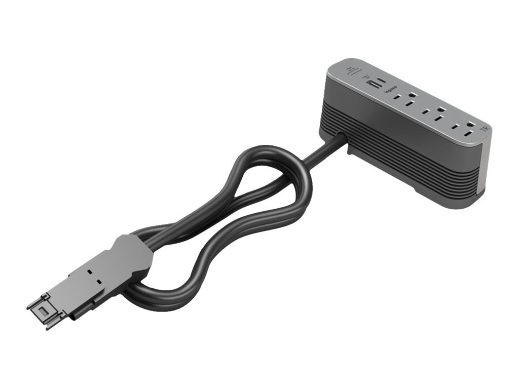 Wiremold ModPower Series On-Surface End Unit - Magnesium