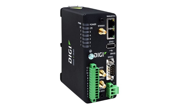 Digi IX30 - router - WWAN - 3G, 4G - DIN rail mountable - IX30