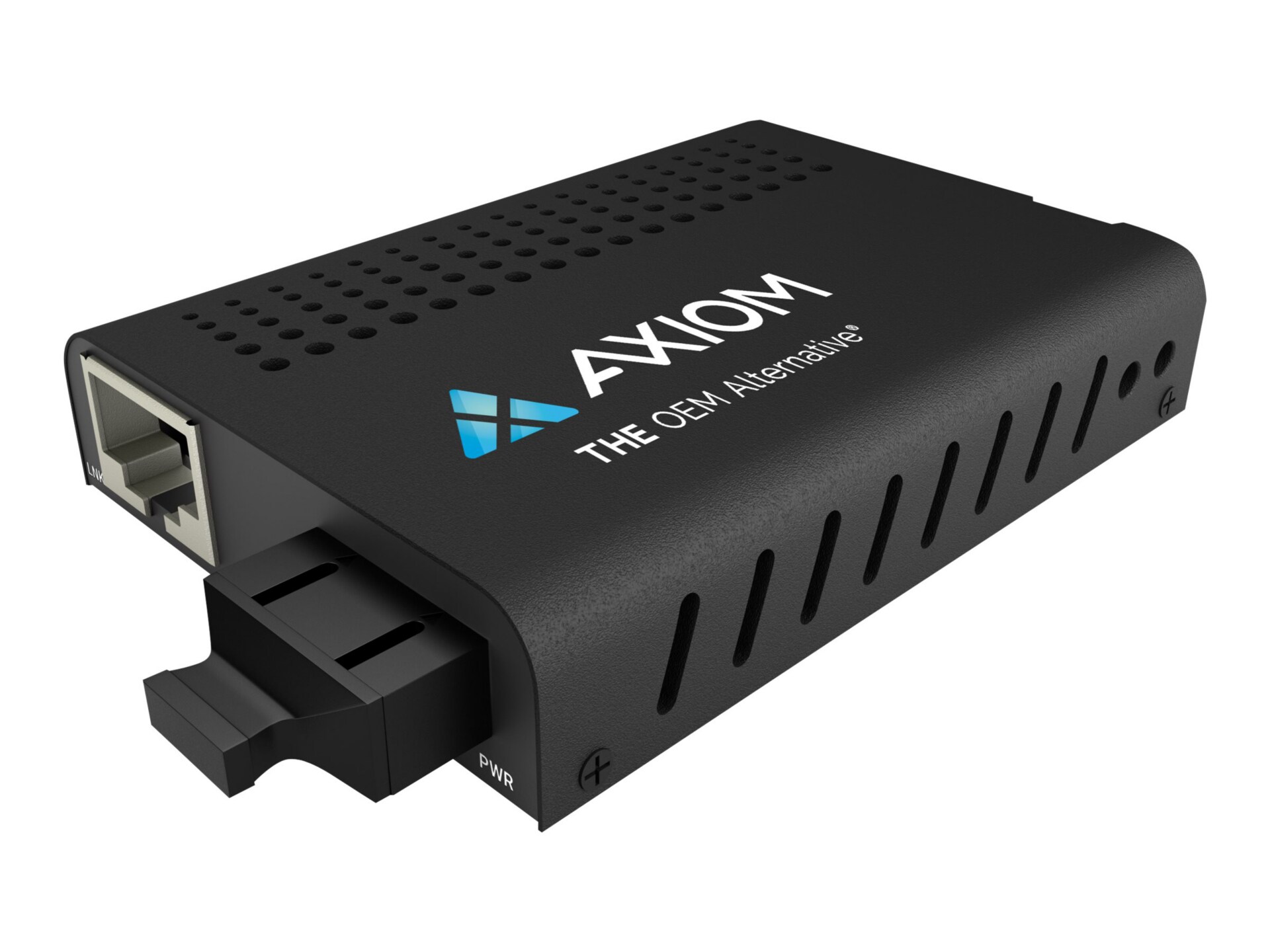 Axiom Mini - convertisseur de média à fibre optique - 10Mb LAN, 100Mb LAN, GigE