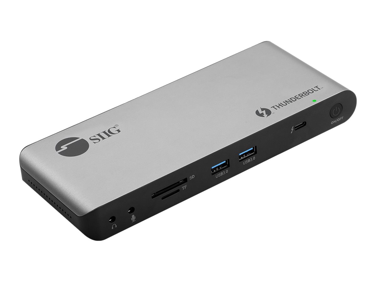 SIIG Quad Display Thunderbolt 4 Docking Station