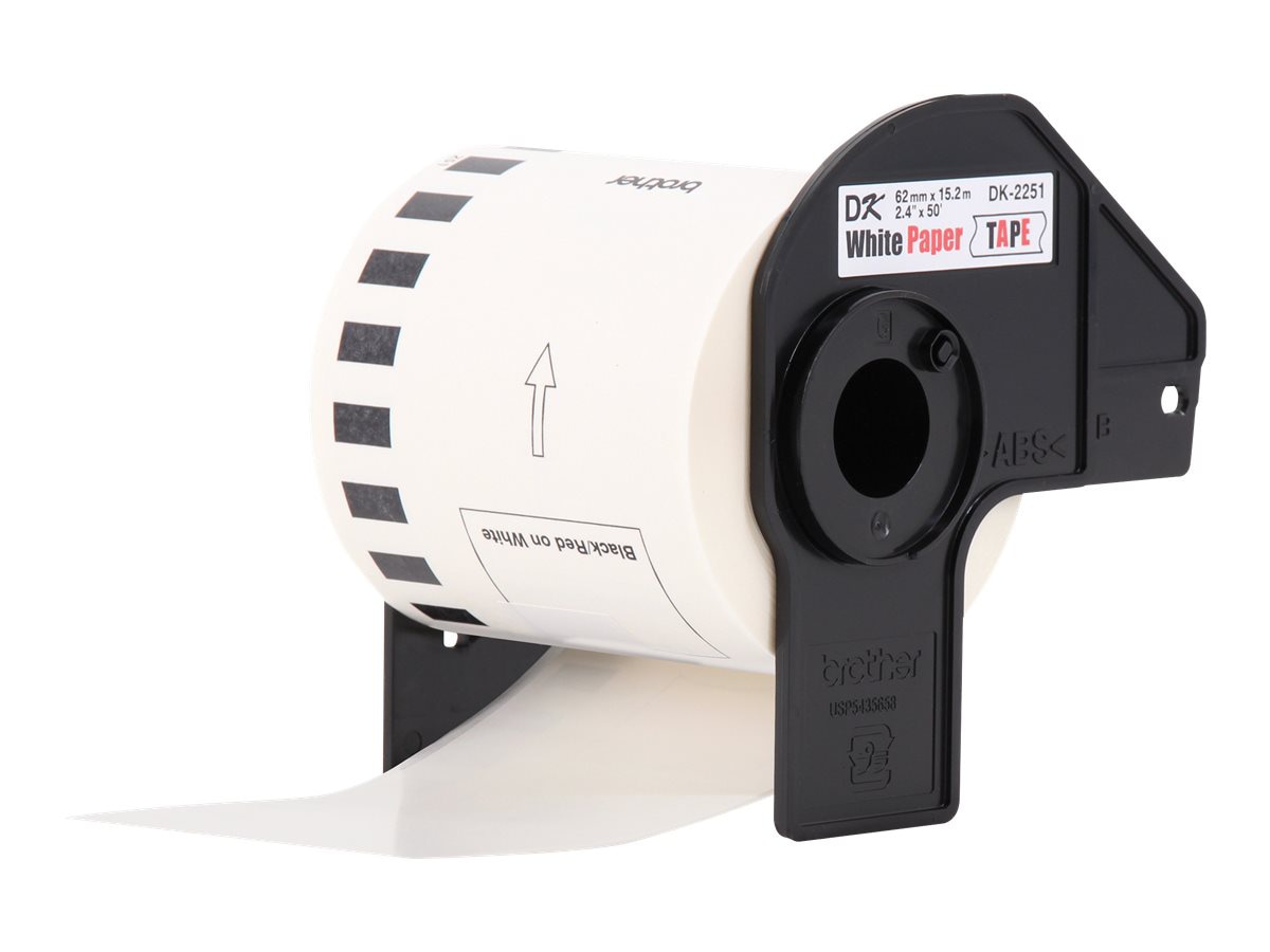 Thumbnail 5 of 6 for Brother DK-2251 - continuous labels - 3 roll(s) -