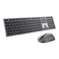 Dell Premier Multi-Device KM7321W - ensemble clavier et souris - Canadien multilingue - gris titan