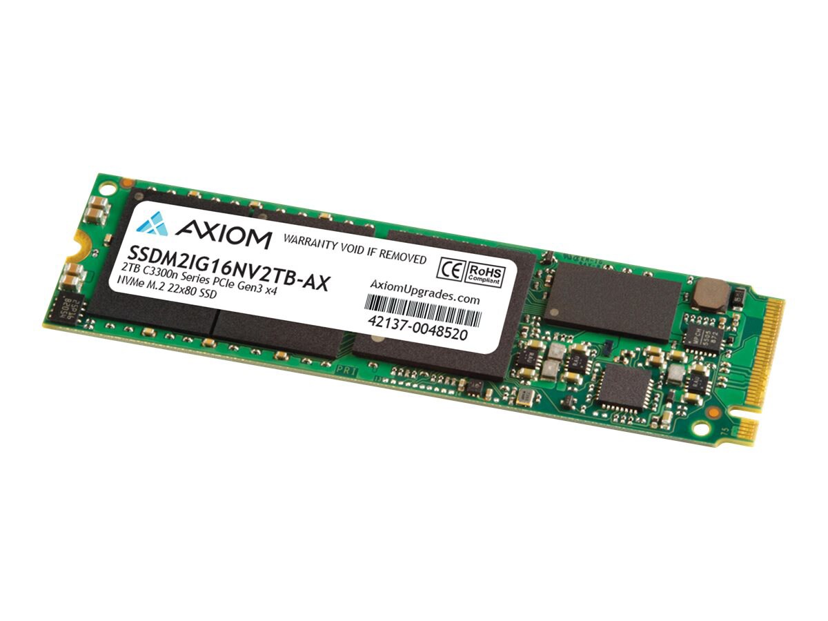 Axiom C3300n Series - SSD - 2 To - PCIe 3.0 x4 (NVMe)