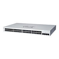 Cisco Business 220 Series CBS220-48FP-4X - switch - 48 ports - smart - rack-mountable