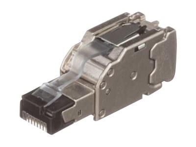 Panduit TX6A network connector - silver