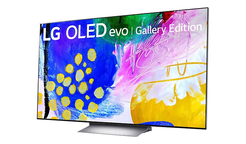 LG OLED55G2PUA G2 Series - 55" Class (54.6" viewable) OLED TV - OLED evo Gallery Edition - 4K