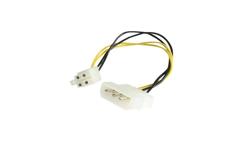 StarTech.com 6 inch LP4 to P4 Auxiliary Power Cable Adapter