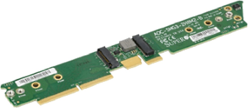 Supermicro - interface adapter - M.2 Card - PCIe, SATA
