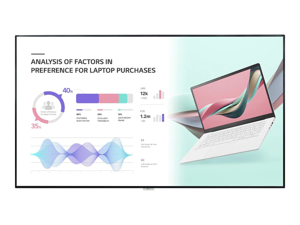 LG 98UH5J-H Digital Signage Display