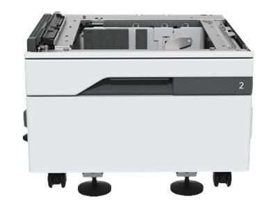 Lexmark printer cabinet with caster base - 520 sheets