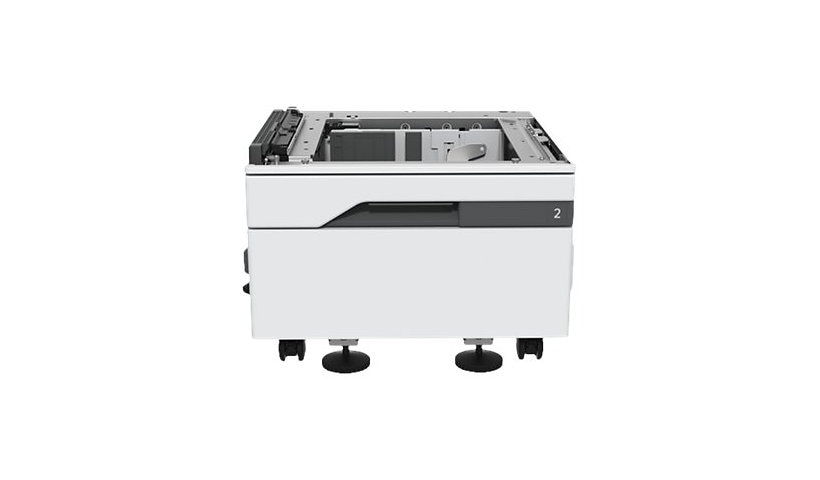 Lexmark printer cabinet with caster base - 520 sheets