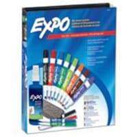 Dymo EXPO Low Odor Dry Erase Marker Kit with Eraser and Cleaning Spray - 14 Count